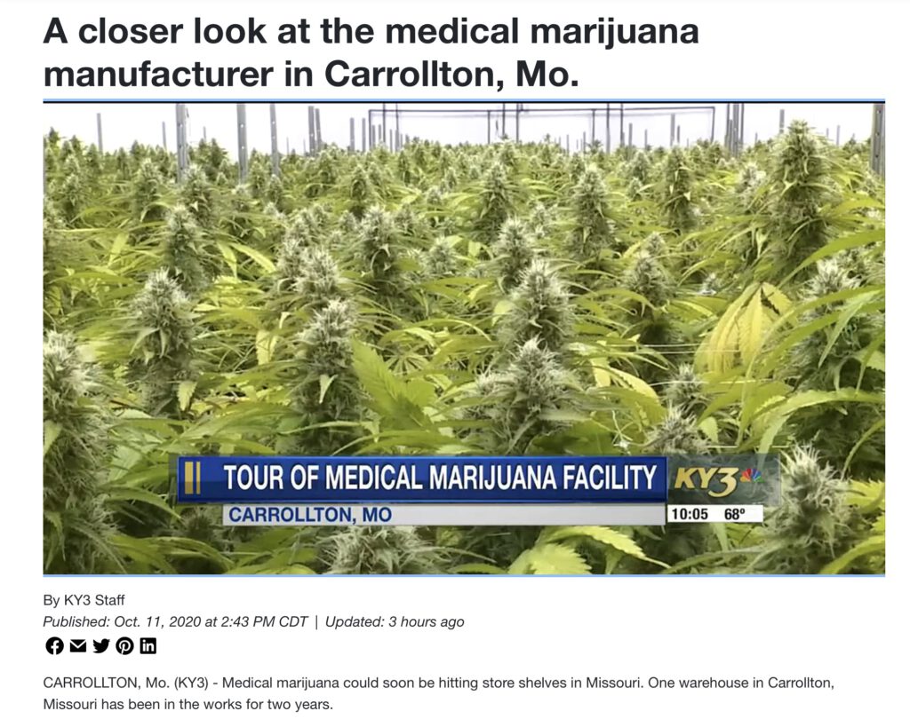 Medical Marijuana Missouri Video Growers Ready Elevate Holistics