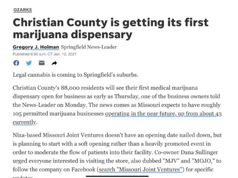 Marijuana Dispensary Near Me Springfield, MO