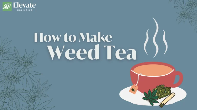 how to make weed tea