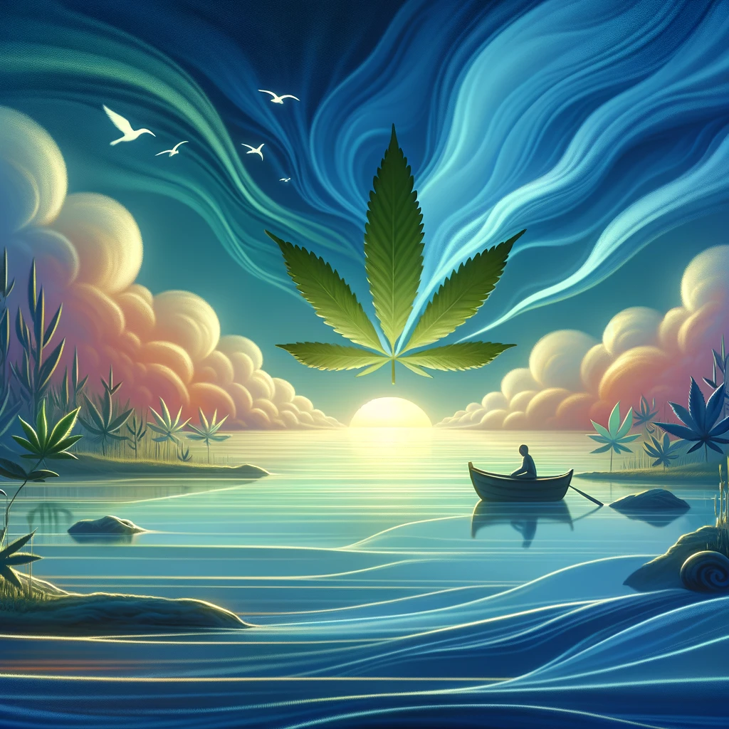 Tranquil vision of life without nausea thanks to medical marijuana