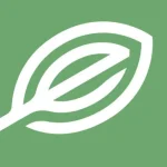 Elevate Holistics Logo in White on Green Background